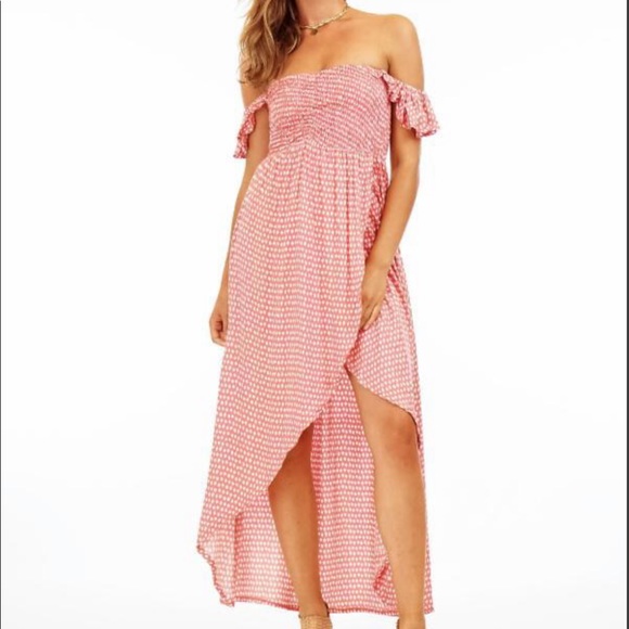 Tiare Hawaii Dresses Tiare Hawaii Paradise Maxi Dress Polka Dot Os